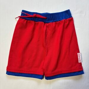 Vintage Healthtex Red + Blue Shorts 18 months